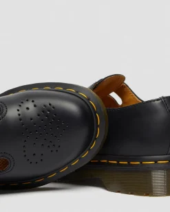 Dr. Martens Babies 8065 En Cuir Smooth Noir — Smooth Leather Outlet