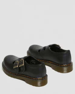 Dr. Martens Babies 8065 En Cuir Softy T Junior Noir — Softy T Shop