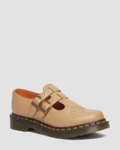 Dr. Martens Babies 8065 En Cuir Virginia Savannah Tan — Virginia Best Sale
