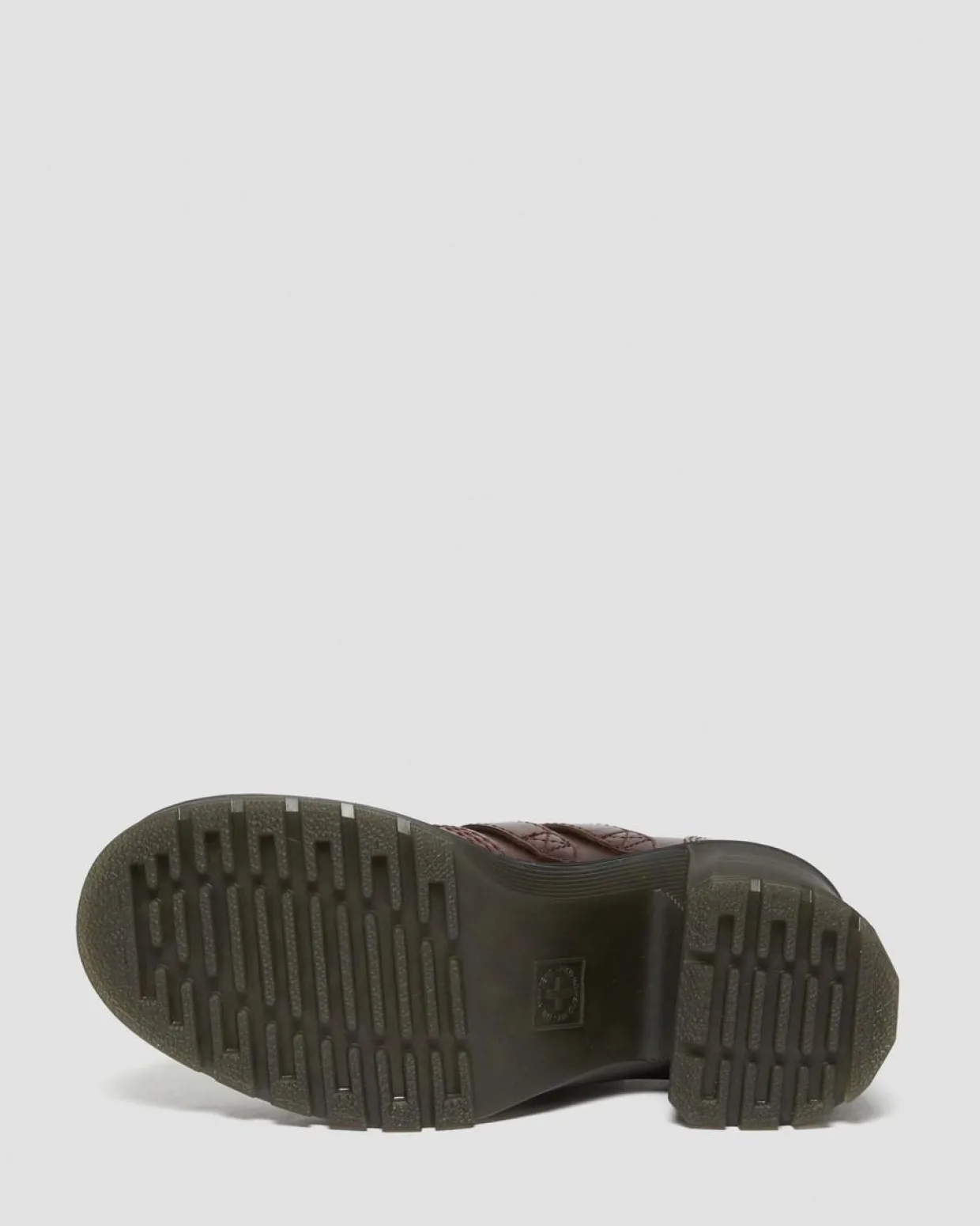 Dr. Martens Babies Eviee En Cuir à Talons Dark Brown Fashion