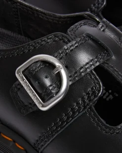 Dr. Martens Babies Plateformes Audrick Nappa Lux Noir — Nappa Lux Fashion