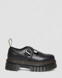 Dr. Martens Babies Plateformes Audrick Nappa Lux Noir — Nappa Lux Fashion