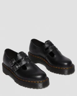 Dr. Martens Babies Plateformes Bex 8065 II En Cuir Smooth Noir — Smooth Leather New