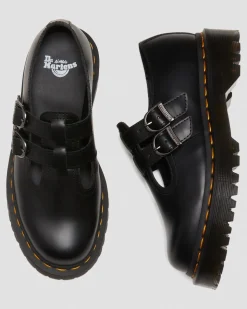 Dr. Martens Babies Plateformes Bex 8065 II En Cuir Smooth Noir — Smooth Leather New
