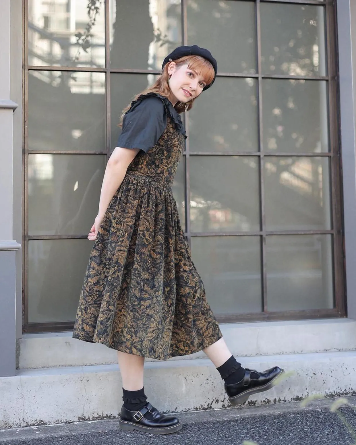 Dr. Martens Babies Polley En Cuir Smooth Noir — Smooth Leather Hot