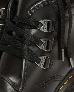 Dr. Martens Boots à 3 œillets Corran En Cuir Atlas à Talons Noir — Atlas Cheap