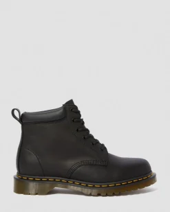 Dr. Martens Boots 939 Ben En Cuir à Lacets Noir — Greasy New