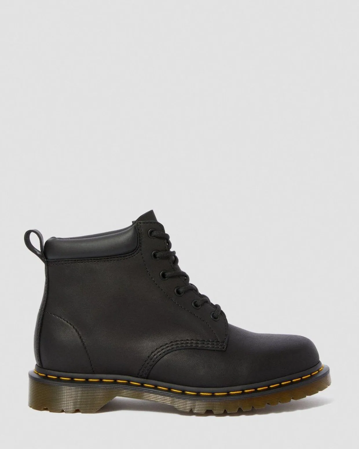 Dr. Martens Boots 939 Ben En Cuir à Lacets Noir — Greasy New