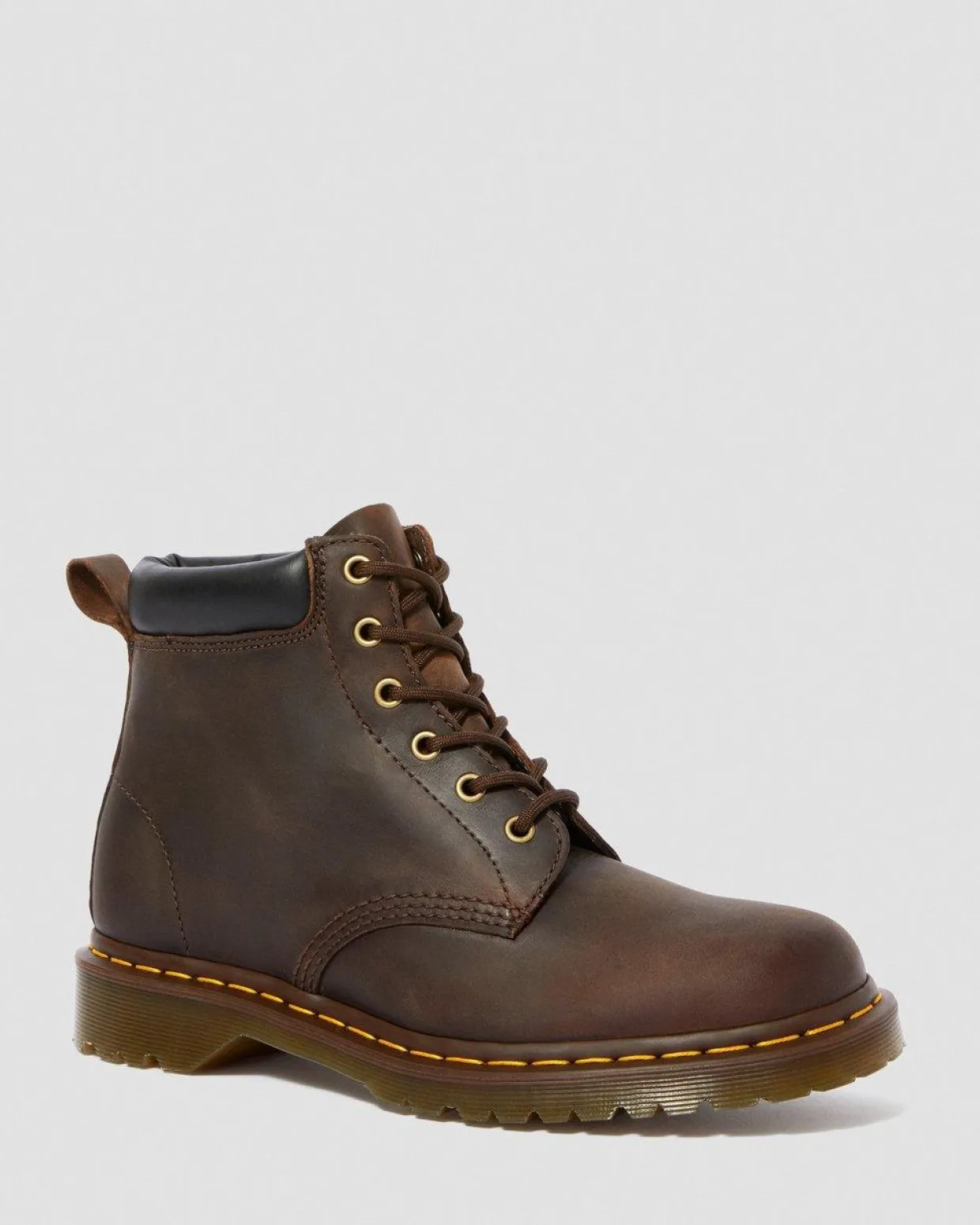 Dr. Martens Boots 939 Ben En Cuir Crazy Horse à Lacets Marron — Crazy Horse Hot