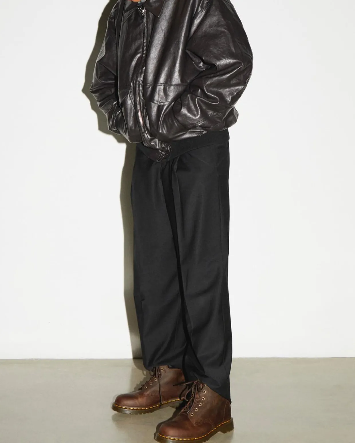 Dr. Martens Boots 939 Ben En Cuir Crazy Horse à Lacets Marron — Crazy Horse Hot