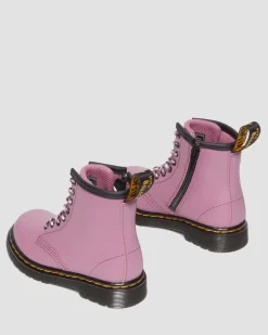 Dr. Martens Boots 1460 En Cuir Neutre à Lacets Pour Tout-petit Muted Purple — Romario Online