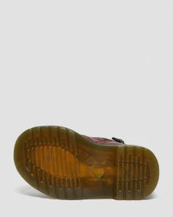 Dr. Martens Boots 1460 En Cuir Softy T Pour Bébé Rouge Cherry Red — Softy T Sale