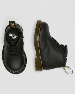 Dr. Martens Boots 1460 En Cuir Softy T Pour Bébé Noir — Softy T Fashion