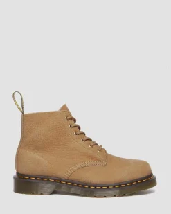 Dr. Martens Boots 101 En Cuir Tumbled Nubuck Savannah Tan — Tumbled Nubuck Cheap