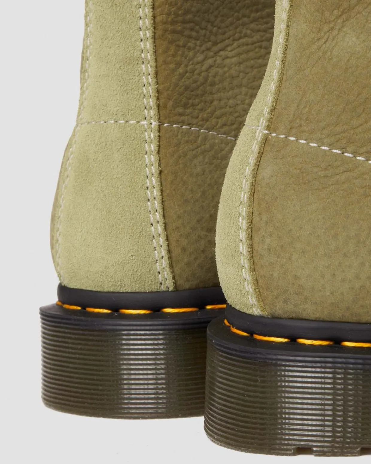 Dr. Martens Boots 1460 En Cuir Tumbled Nubuck à Lacets Muted Olive — Tumbled Nubuck Cheap