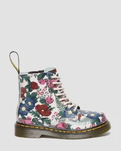 Dr. Martens Boots 1460 English Garden En Cuir Pour Tout-petit Multi — Hydro Leather Cheap