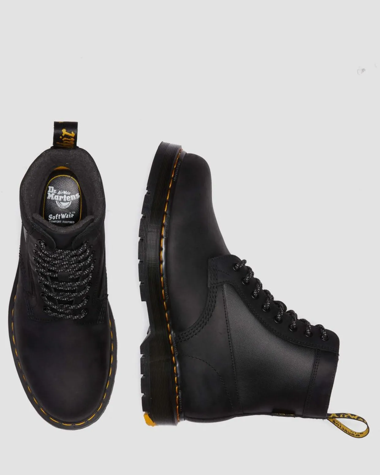 Dr. Martens Boots 1460 Imperméables Trinity Wintergrip BLACK Best Sale