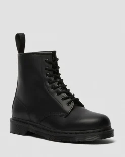 Dr. Martens Boots 1460 Mono En Cuir Noir — Smooth Leather Cheap