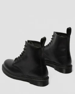 Dr. Martens Boots 1460 Mono En Cuir Noir — Smooth Leather Cheap