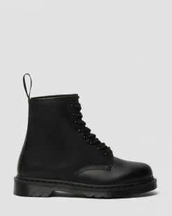 Dr. Martens Boots 1460 Mono En Cuir Noir — Smooth Leather Cheap