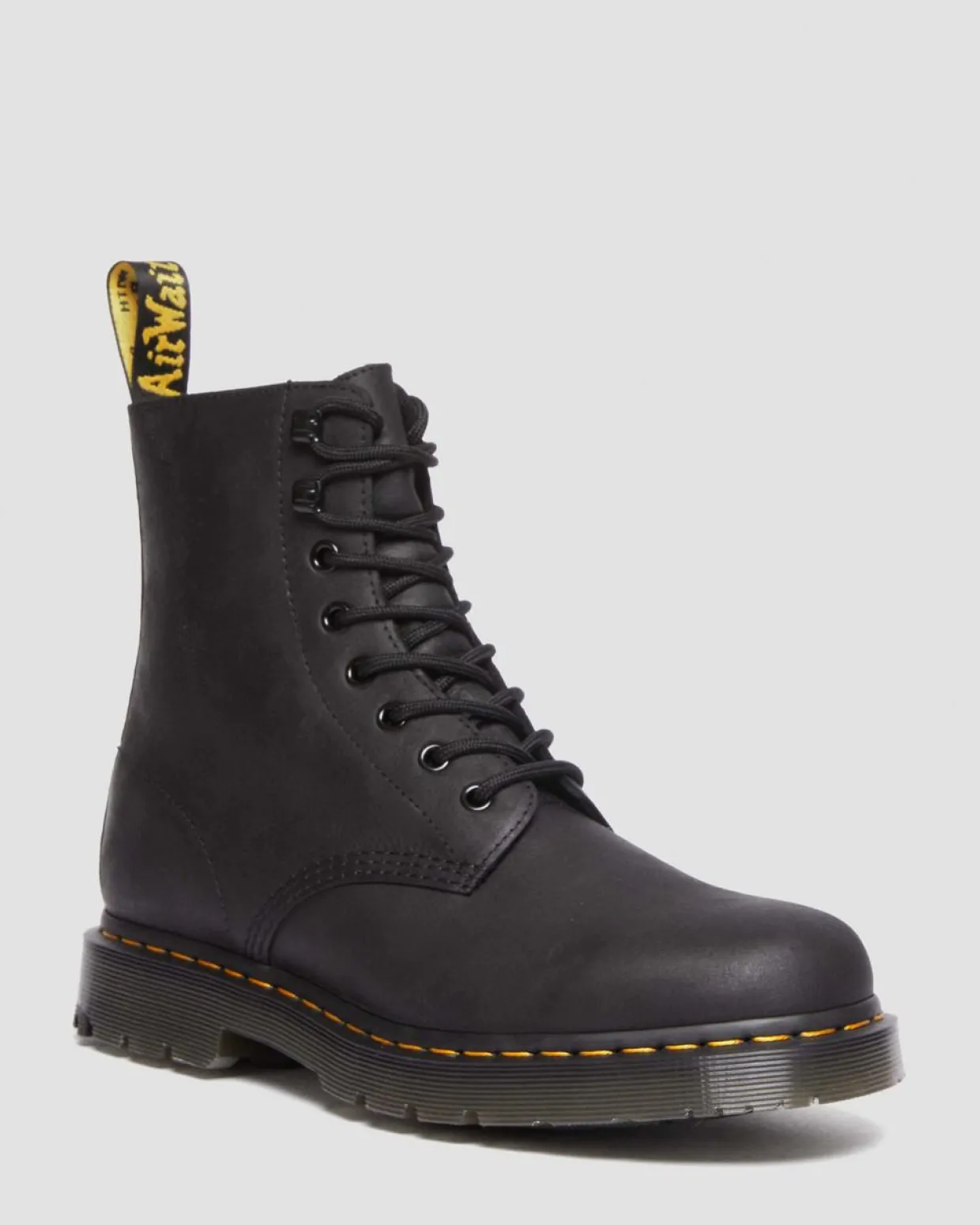 Dr. Martens Boots 1460 Pascal En Cuir Et Fourrure Synthétique BLACK — Outlaw Clearance