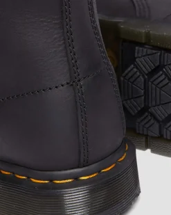 Dr. Martens Boots 1460 Pascal En Cuir Et Fourrure Synthétique BLACK — Outlaw Clearance