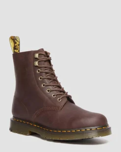 Dr. Martens Boots 1460 Pascal En Cuir Et Fourrure Synthétique CHOCOLATE BROWN — Outlaw Best Sale