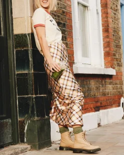 Dr. Martens Boots 1460 Pascal En Cuir Virginia Savannah Tan — Virginia Best
