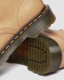 Dr. Martens Boots 1460 Pascal En Cuir Virginia Savannah Tan — Virginia Best