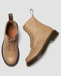 Dr. Martens Boots 1460 Pascal En Cuir Virginia Savannah Tan — Virginia Best