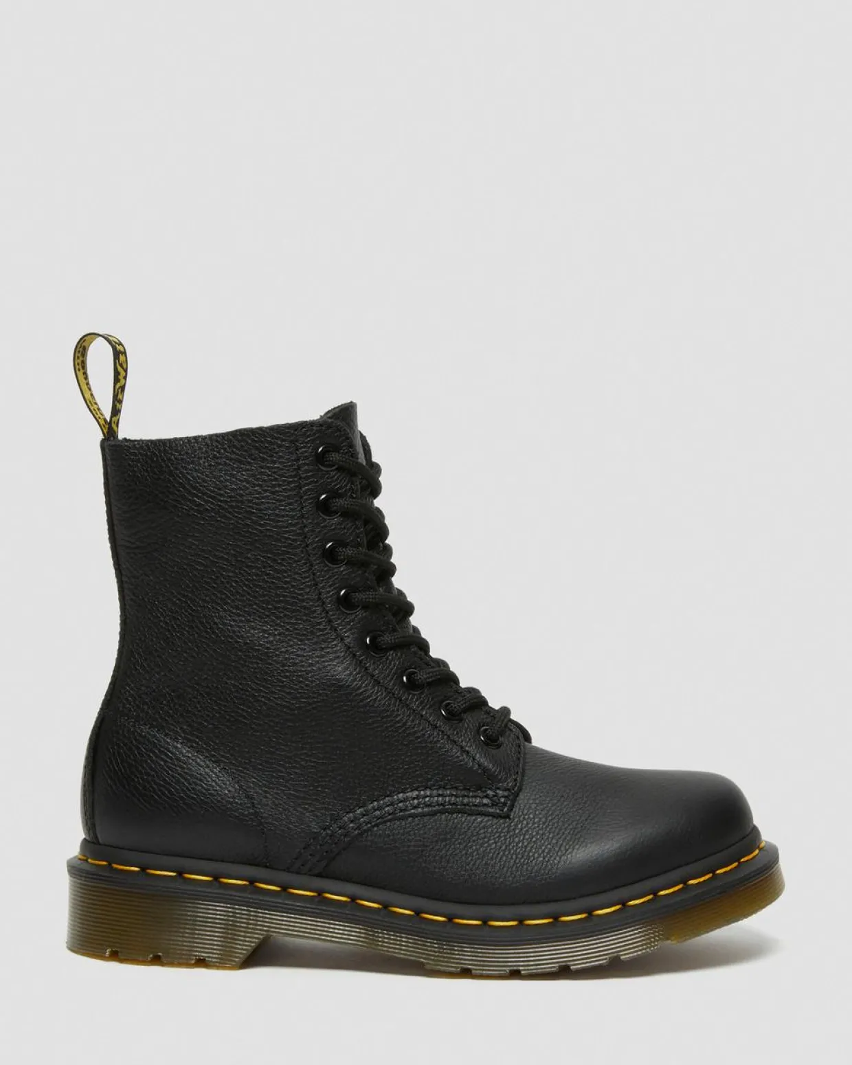 Dr. Martens Boots 1460 Pascal En Cuir Virginia Noir — Virginia Hot