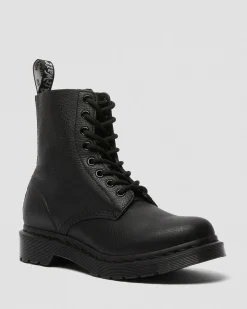 Dr. Martens Boots 1460 Pascal Mono à Lacets Noir — Virginia Best