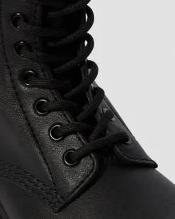 Dr. Martens Boots 1460 Pascal Mono à Lacets Noir — Virginia Best