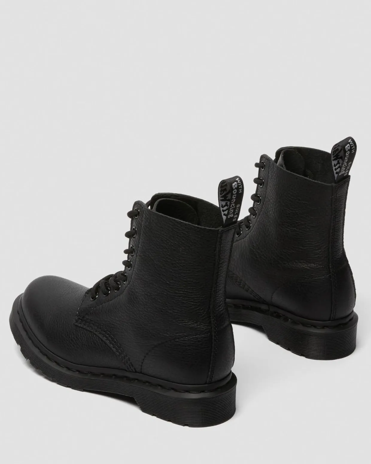 Dr. Martens Boots 1460 Pascal Mono à Lacets Noir — Virginia Best