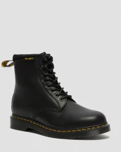 Dr. Martens Boots 1460 Pascal WarmWair En Cuir Valor WP Noir — Valor Wp New