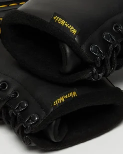 Dr. Martens Boots 1460 Pascal WarmWair En Cuir Valor WP Noir — Valor Wp New