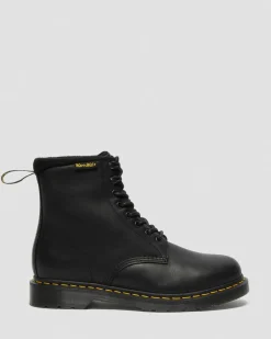Dr. Martens Boots 1460 Pascal WarmWair En Cuir Valor WP Noir — Valor Wp New