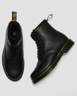 Dr. Martens Boots 1460 Pascal WarmWair En Cuir Valor WP Noir — Valor Wp New