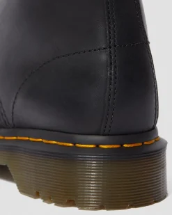 Dr. Martens Boots 1460 Serena Doublées De Fourrure Synthétique Noir — Burnished Wyoming Discount