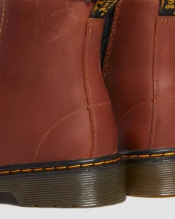 Dr. Martens Boots 1460 Serena En Cuir Junior LIGHT BROWN — Republic Waterproof Best