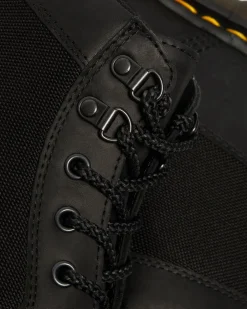 Dr. Martens Boots 101 Streeter En Cuir Noir — Streeter+Extra Tough 50/50 New