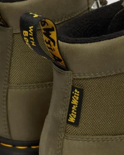 Dr. Martens Boots 101 Streeter En Cuir Olive — Streeter+Extra Tough 50/50 Best Sale