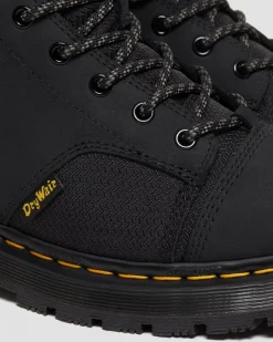 Dr. Martens Boots 1460 Trinity Imperméables Et Antidérapantes Noir — Milled Nubuck Wp Discount