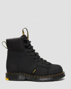 Dr. Martens Boots 1460 Trinity Imperméables Et Antidérapantes Noir — Milled Nubuck Wp Discount