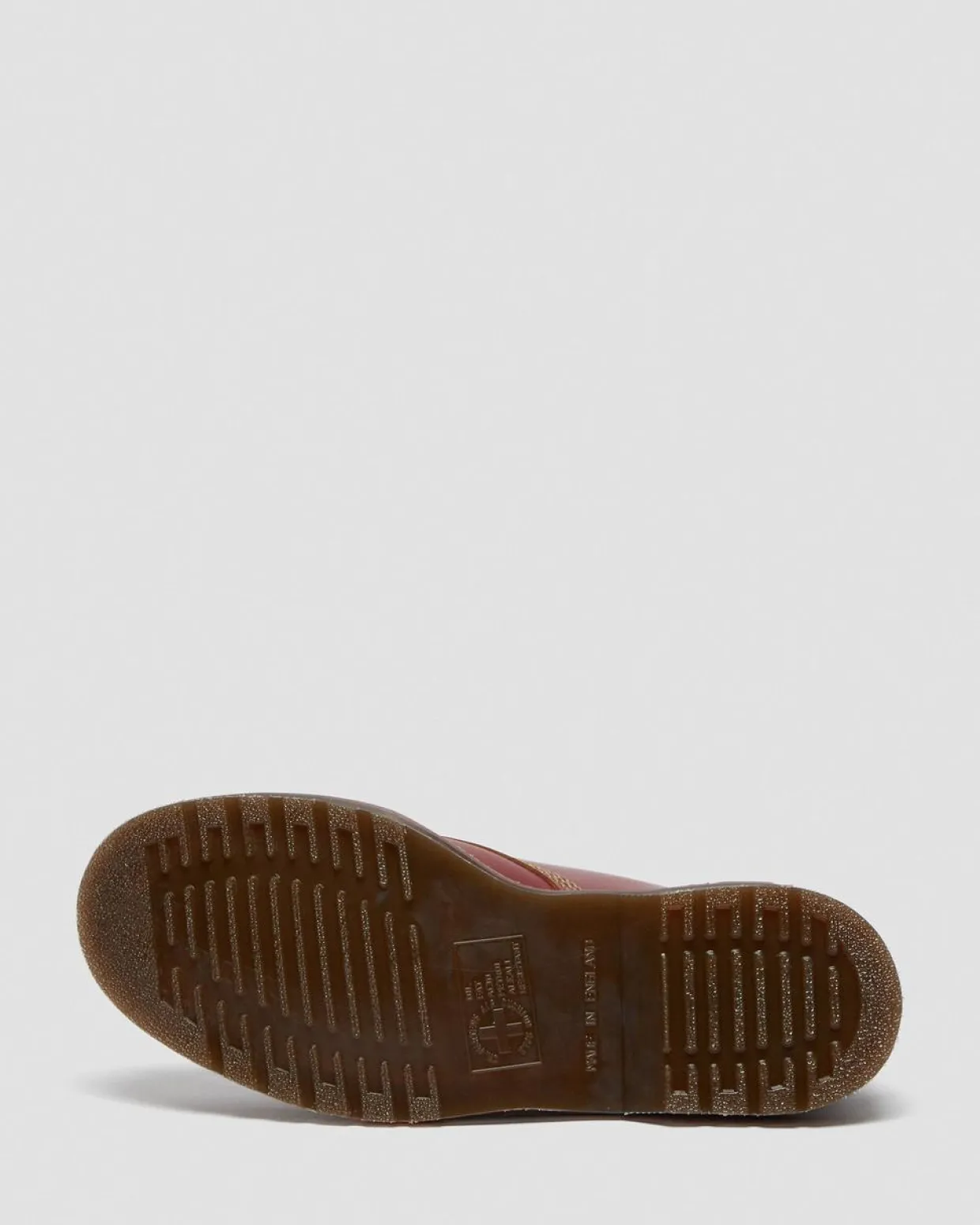 Dr. Martens Boots 1460 Vintage En Cuir Quilon Rouge — Quilon Sale