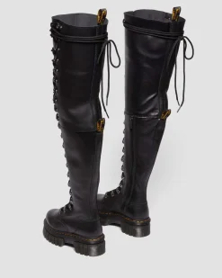 Dr. Martens Boots Audrick 22i XTRM En Cuir à Lacets Noir — Nappa Lux Cheap