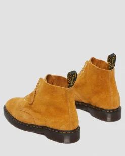 Dr. Martens Boots Basses 101 En Daim Camel — Desert Oasis Suede Store