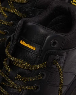 Dr. Martens Boots Basses Woodard En Cuir à Lacets Noir — Grizzly Discount