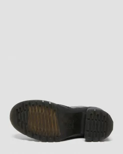 Dr. Martens Boots Chesney En Cuir à Talons évasés Et à Lacets Noir — Sendal Sale