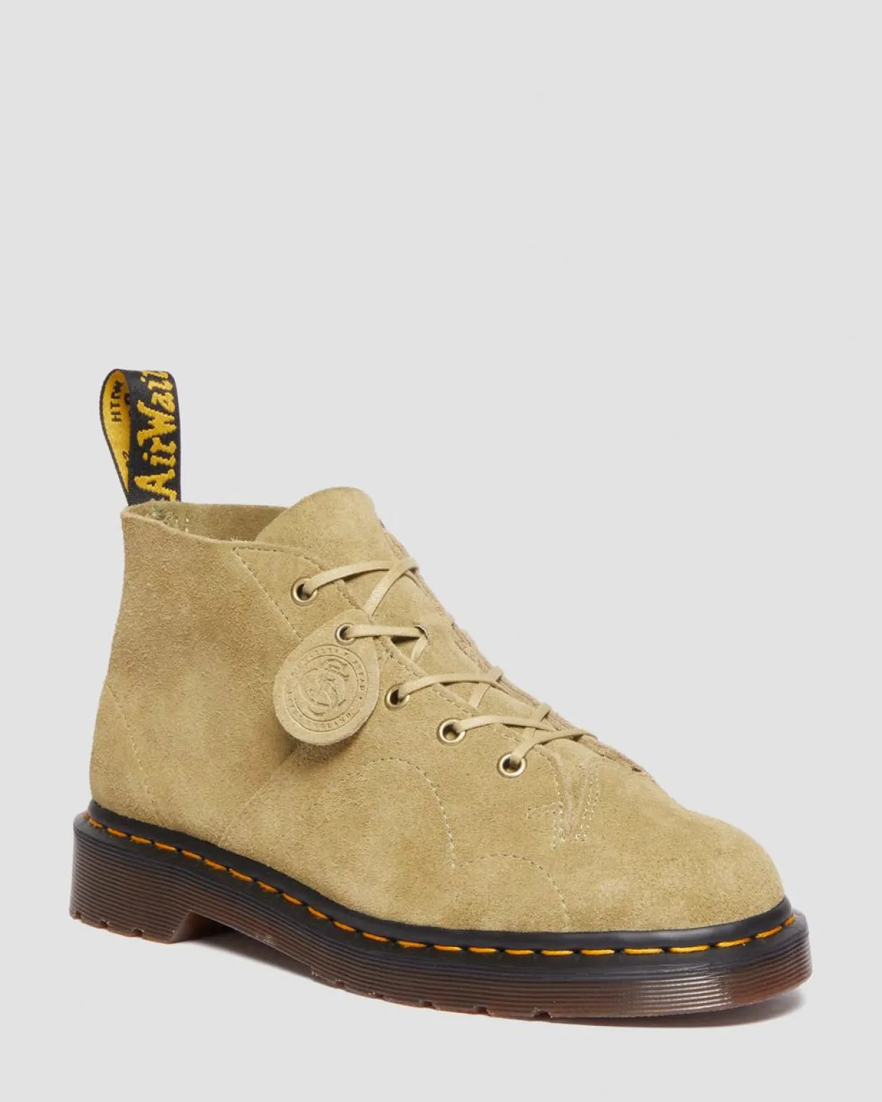 Dr. Martens Boots Church En Daim Desert Oasis Olive clair — Desert Oasis Suede Best
